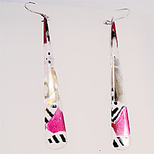 Long Lozenge Earrings