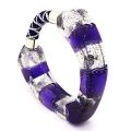 Purple Spirals Bangle