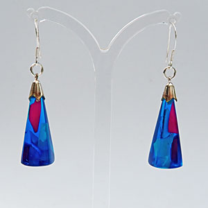 Small Pyramid Earrings