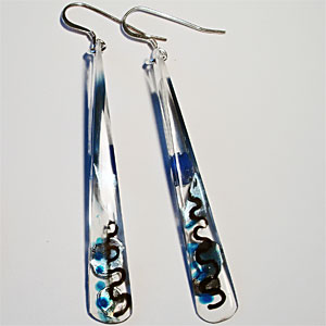 Long Lozenge Earrings