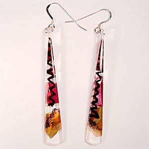 Long Lozenge Earrings