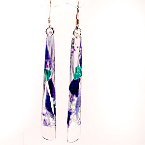 Long Lozenge Earrings